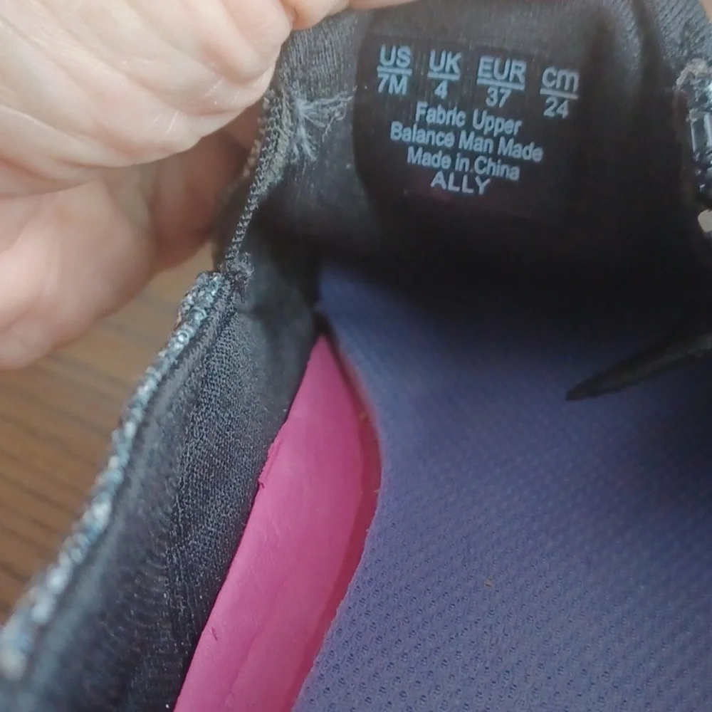Ryka Grey Slip-on Sneakers, Sz 7